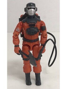 Vintage 1985 Gi Joe BARBECUE (v1) Action Figure Hasbro Complete NEW O-Ring